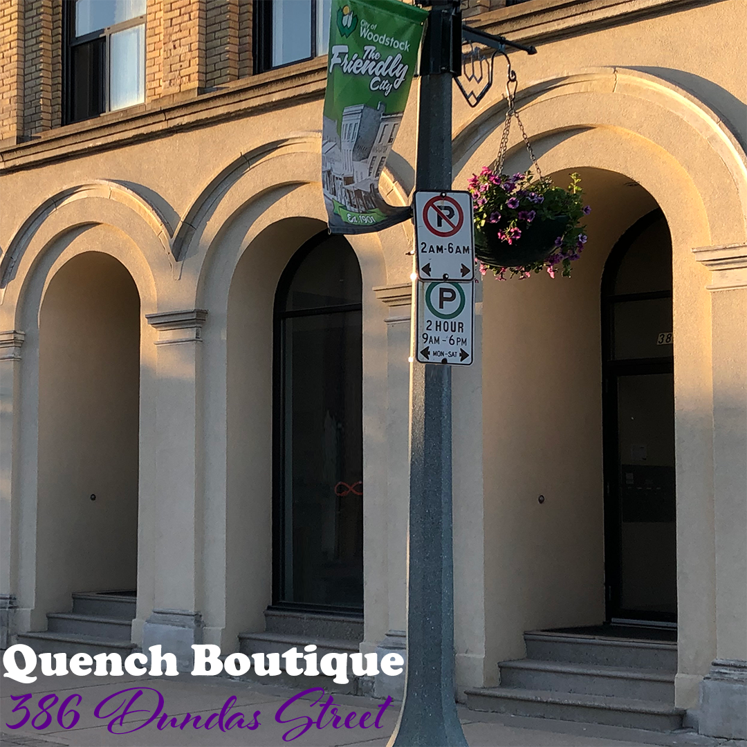 quench boutique artisan collective - 386 dundas st. building location