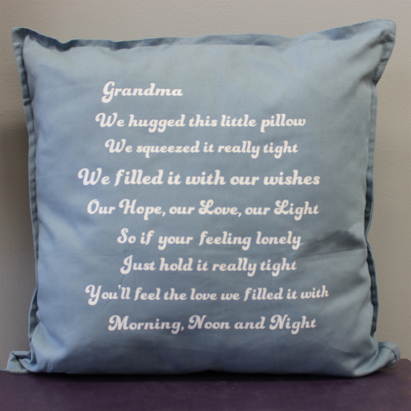 grandma hug pillow - julie's cool crafts