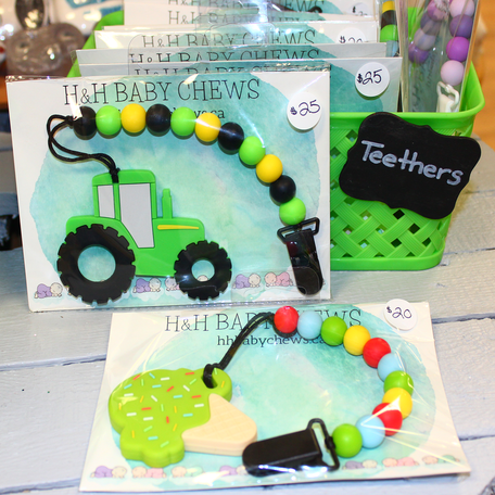 baby and toddler teethers - h&h baby chews